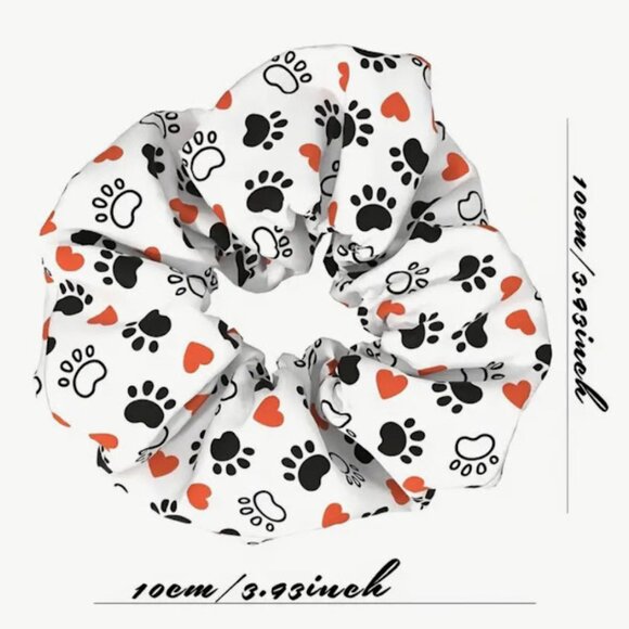 NWT-3pc Cute Animal Print Scrunchie Set - Picture 6 of 6